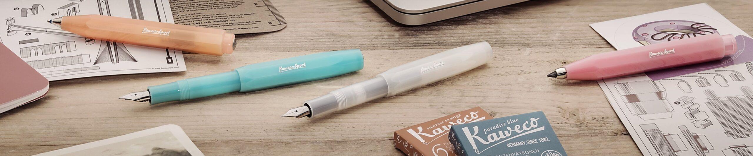 Kaweco Frosted Sport Fountain Pen Natural Coconut