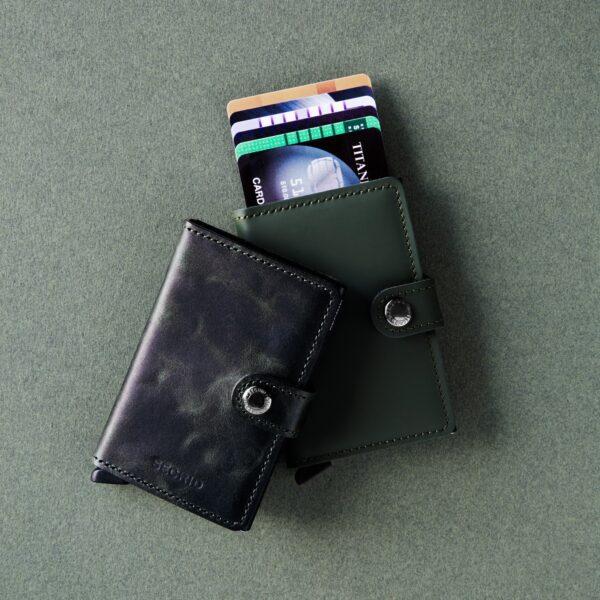 Secrid Vintage Black Πορτοφόλι