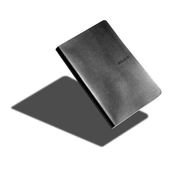 Zequenz Notebook Signature 360° Black B6 Καρό