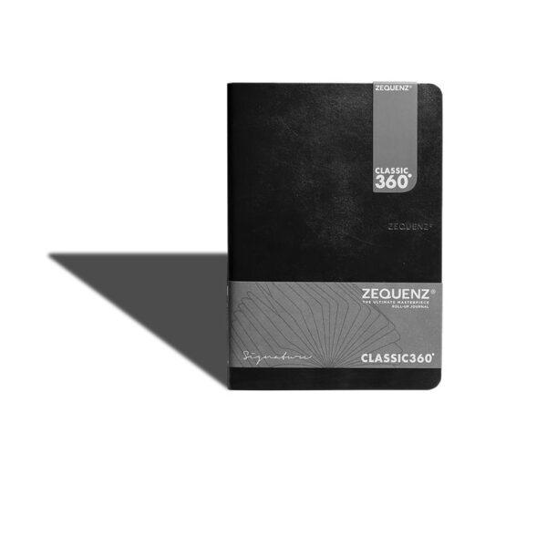 Zequenz Notebook Signature 360° Black A5 Lite