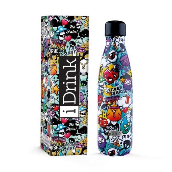 i-Drink Graffiti Μπουκάλι 500ml