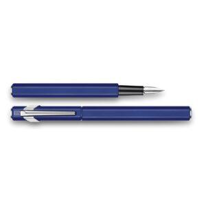 Caran d'Ache 849 Feather Pen Blue