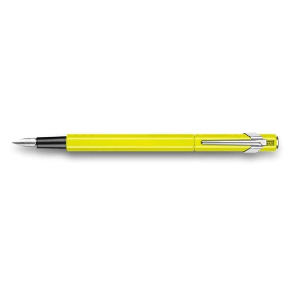 Caran d'Ache 849 Feather Pen Fluo Yellow