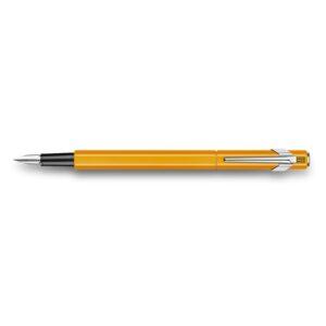 Caran d'Ache 849 Feather Pen Fluo Orange 2