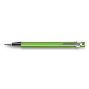 Caran d'Ache 849 Feather Pen Fluo Green 2