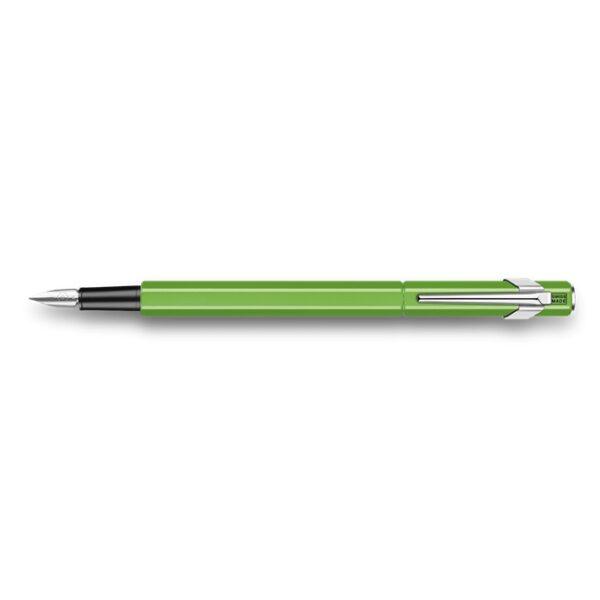Caran d'Ache 849 Feather Pen Fluo Green