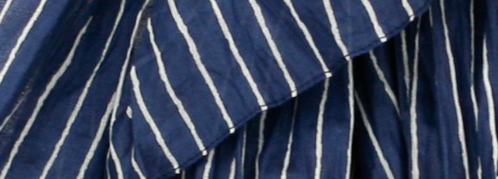 Colores Μαντήλι Παρεό Navy Stripes banner