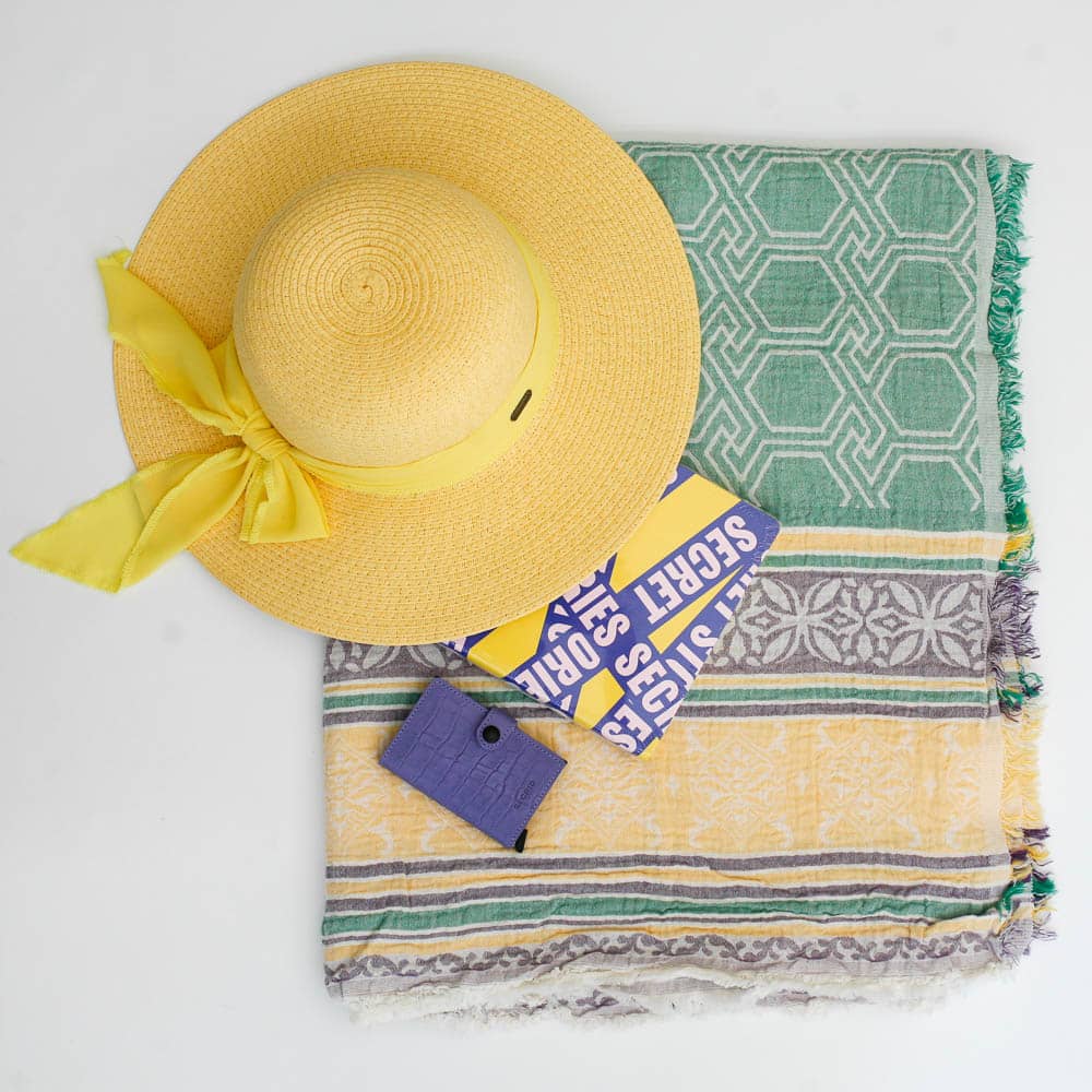 Καπέλο Γυναικείο Riomaggiore Κίτρινο 3