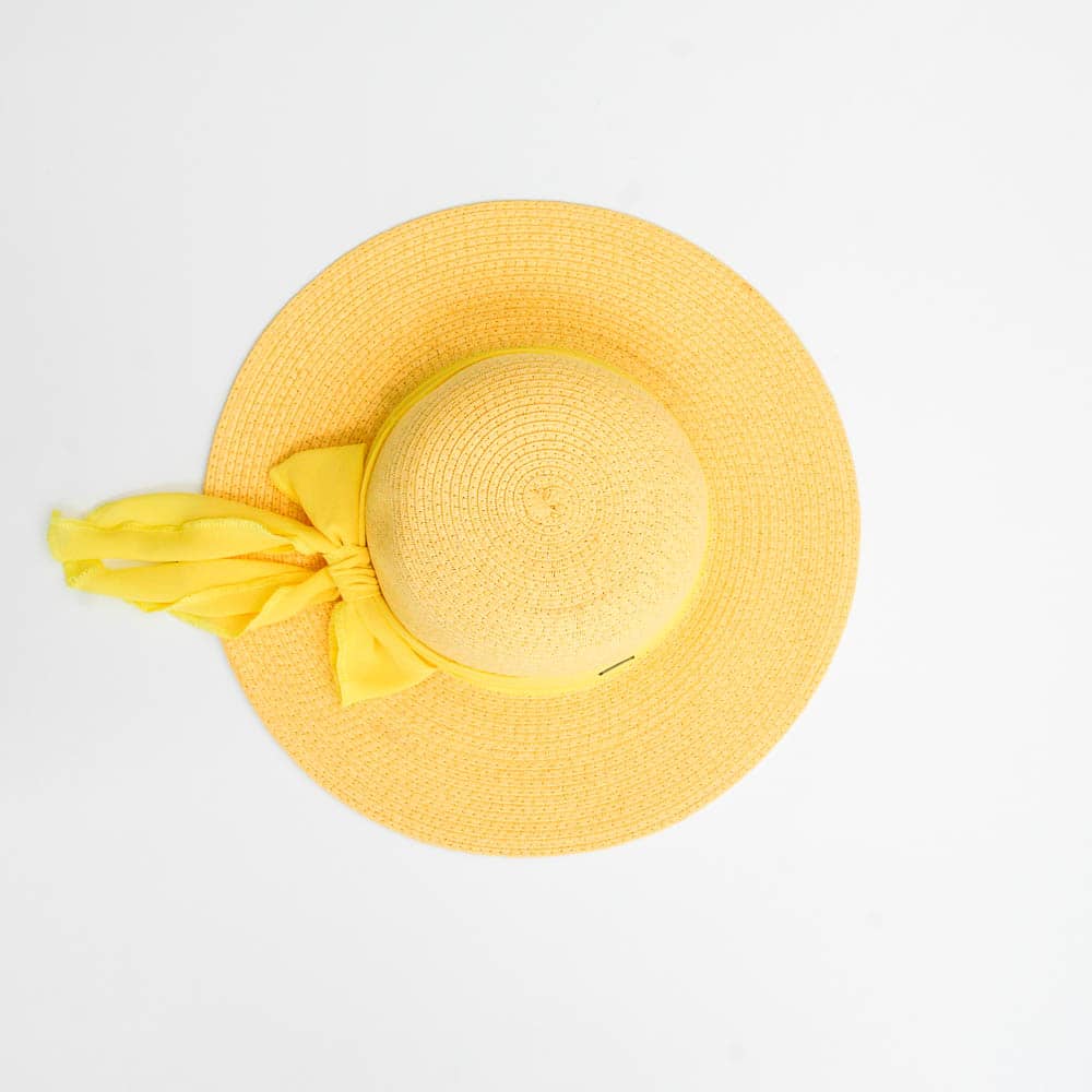 Καπέλο Γυναικείο Riomaggiore Κίτρινο