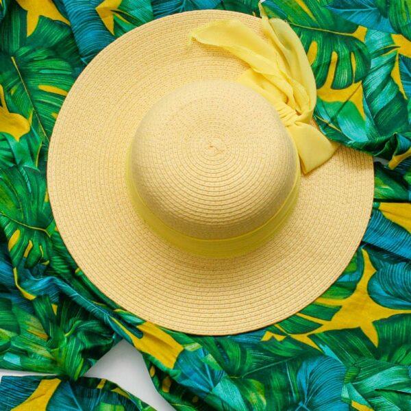 Καπέλο Γυναικείο Riomaggiore Κίτρινο
