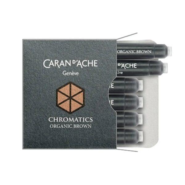 Caran d'Ache Cartridges Organic Brown