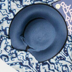 Καπέλο Γυναικείο με Φιόγκο Blue 2