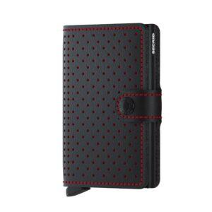 Secrid Perforated Black-Red Πορτοφόλι