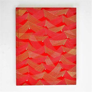 Tokyo Notebook Red Waves