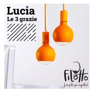 Λάμπα Filotto Lucia Orange 2