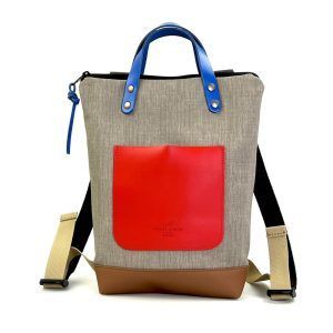 Daniel-Chong Backpack Mini Red+Blue