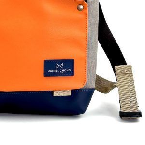 Daniel-Chong Backpack Mini Sand+Orange 3
