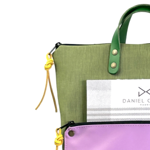 Daniel-Chong Backpack Green-Lilac 3