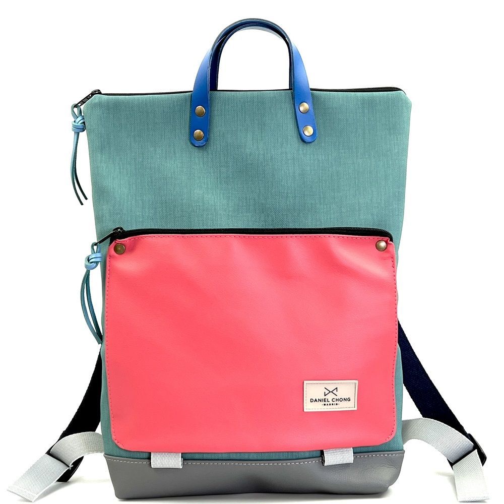 Daniel-Chong Backpack Turquoise-Coral