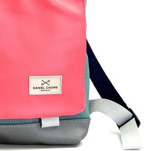 Daniel-Chong Backpack Turquoise-Coral 3